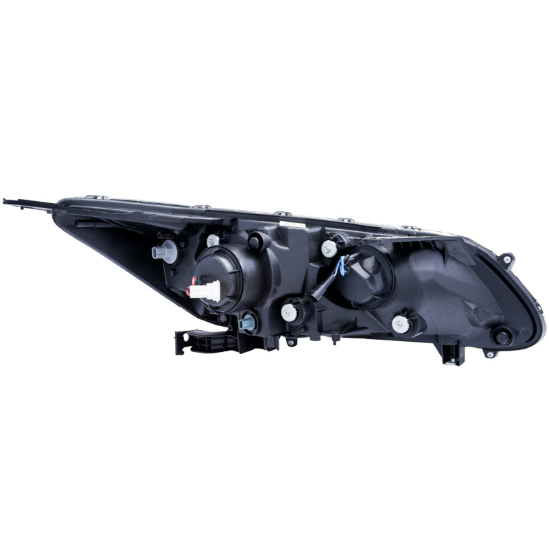ANZO 2013-2015 Honda Accord Projector Headlights w/ U-Bar Black-SR1 Performance