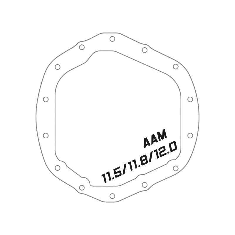 aFe Street Series Rear Differential Cover Black w/ Machined Fins 19-20 Ram 2500/3500-SR1 Performance