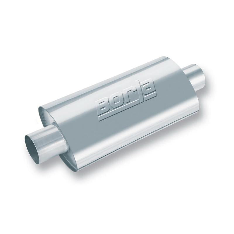 Borla XR-1 Racing Sportsman 3.5in. Outlet / 3.5in Inlet Oval Muffler-SR1 Performance
