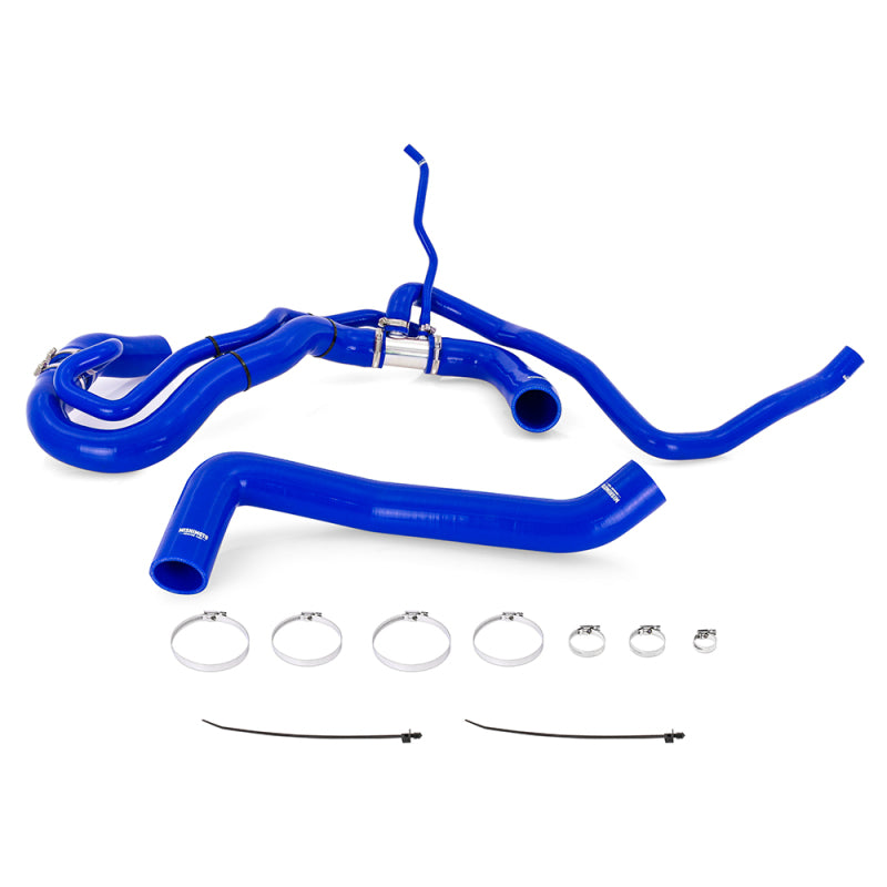 Mishimoto 17-19 Chevrolet Duramax 6.6L L5P Blue Silicone Radiator Hose Kit-SR1 Performance