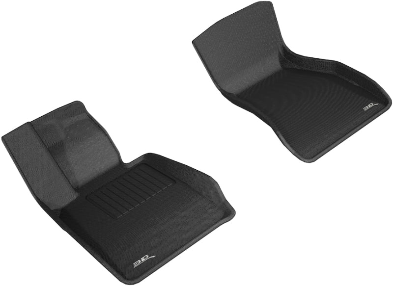 3D MAXpider 2017-2020 BMW 5 Series G30/G31 Kagu 1st Row Floormat - Black-SR1 Performance