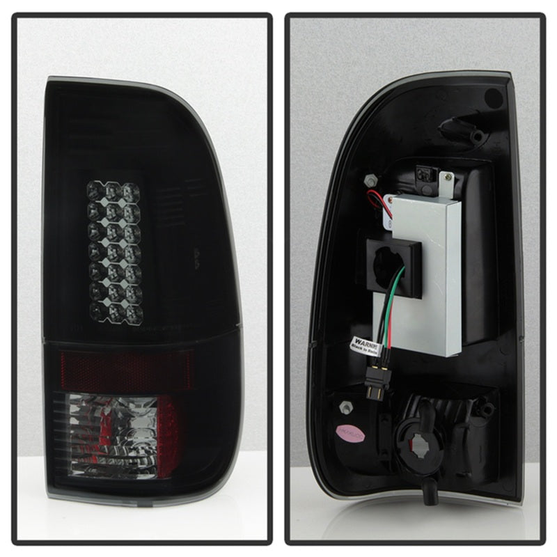 Spyder 08-16 Ford Super Duty LED Tail Lights Black Smoke ALT-YD-FS07-LED-BSM-SR1 Performance