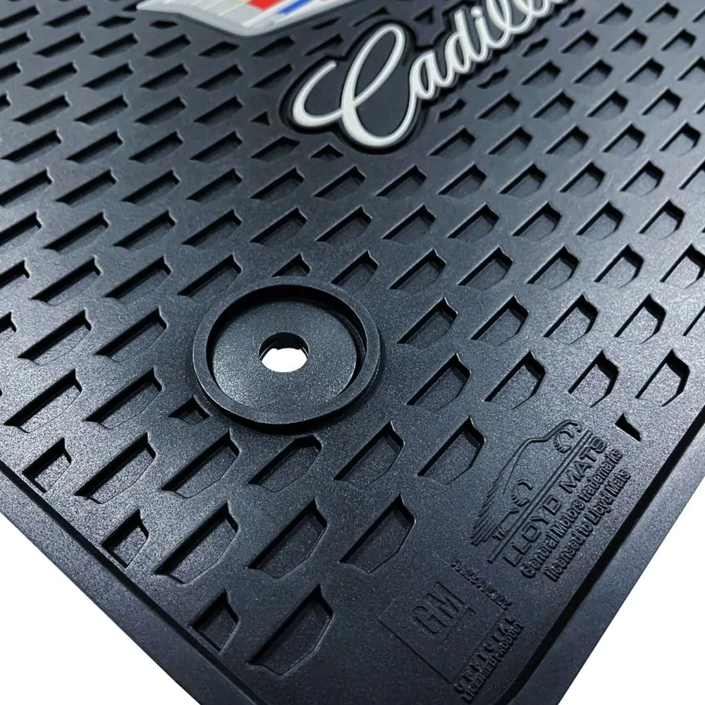 Lloyd Mats Custom-Fit All-Weather Rubber Mats for Cadillac XT6 2020-ON