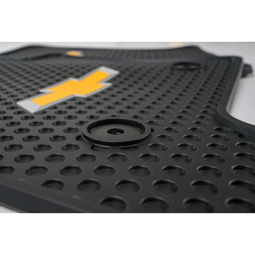 Lloyd Mats Custom-Fit All-Weather Rubber Mats for Chevy Silverado 2020-On