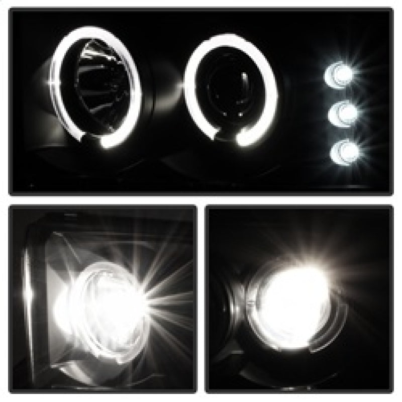 Spyder Ford F250 Super Duty 99-04 Projector Version 2 LED Halo LED Blk Smke PRO-YD-FF25099-1P-G2-BSM-SR1 Performance