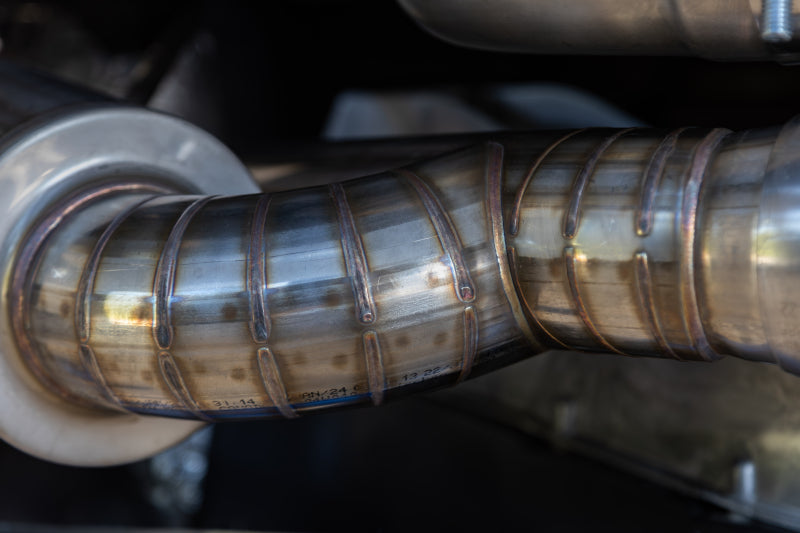 MBRP 20-24 Chevrolet Corvette C8 3in Active Cat Back Quad Split Rear Exit Exhaust w/ AFM Sims-SR1 Performance