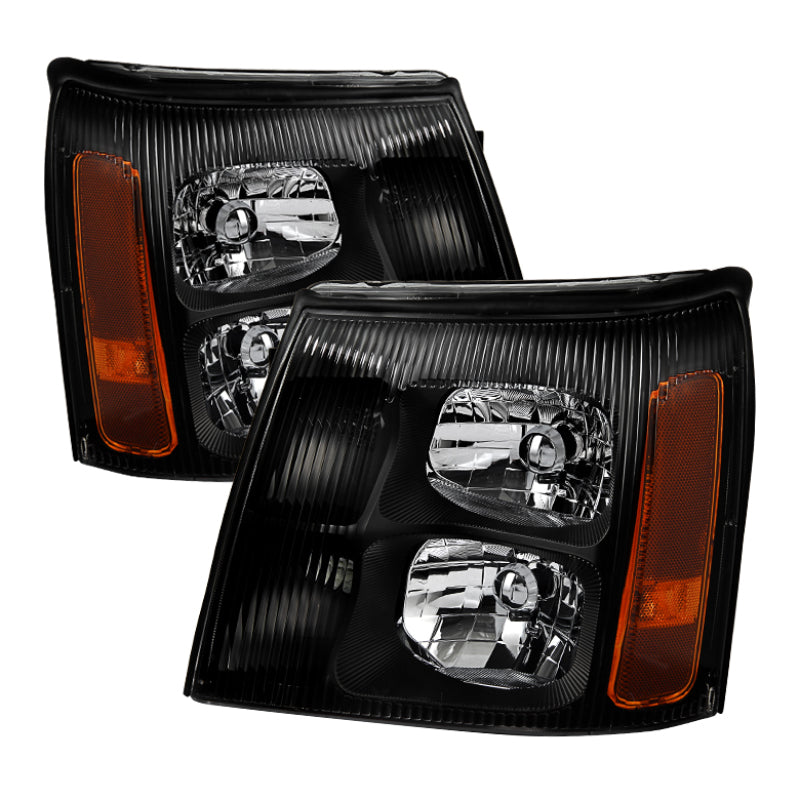 Xtune Cadillac Escalade Hid Model Only 2003-2006 OEM Style Headlights Black HD-JH-CAES03-HID-BK-SR1 Performance