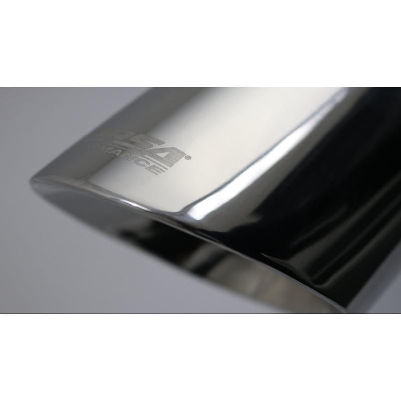 Corsa Single Universal 2.75in Inlet / 3.5in Outlet Polished Pro-Series Tip Kit-SR1 Performance