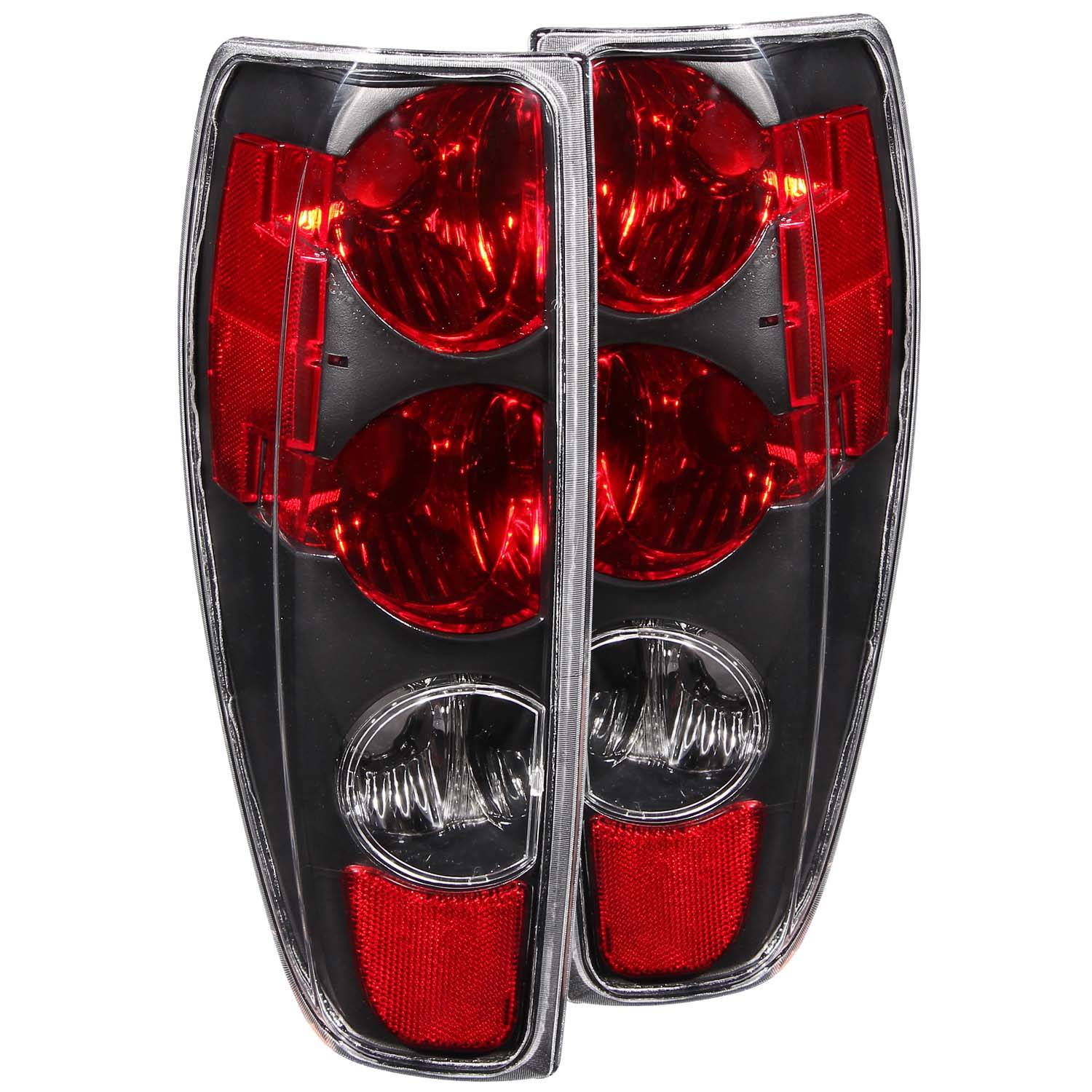 CHEVY COLORADO 04-12 / GMC CANYON 04-12 TAIL LIGHTS BLACK