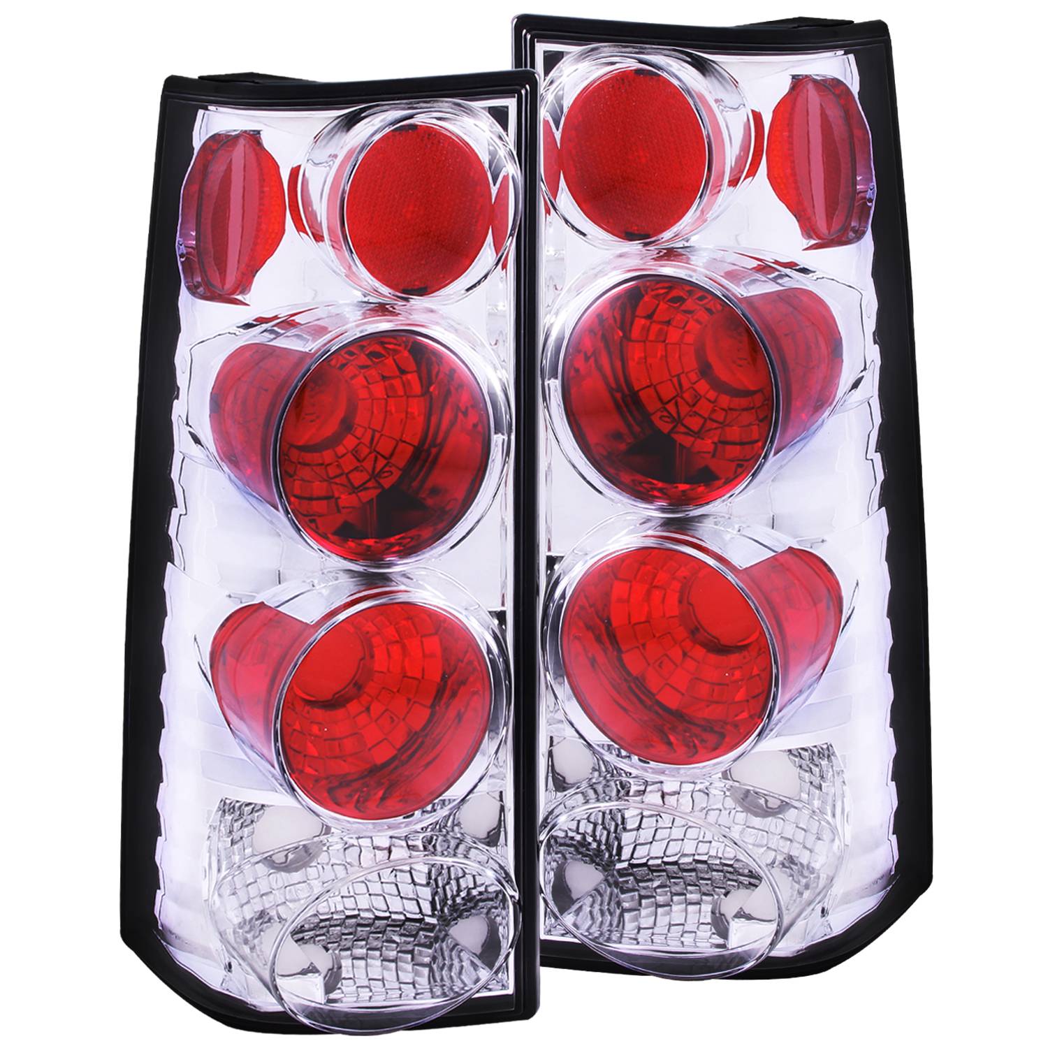 CHEVY EXPRESS / GMC SAVANA VAN 03-14 TAIL LIGHTS CHROME