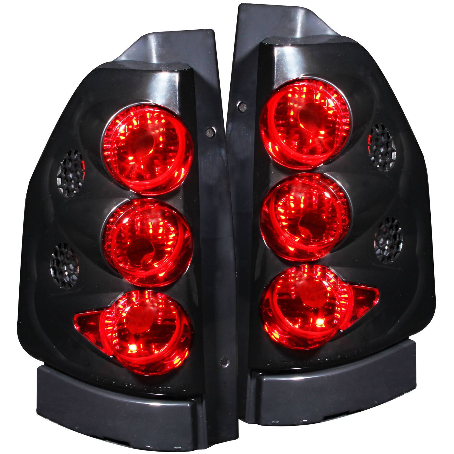 GMC ENVOY 02-08 TAIL LIGHTS BLACK