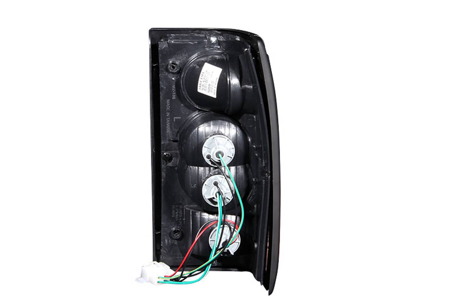MAZDA B2000/B2200/B2600 PICKUP 86-93 TAIL LIGHTS BLACK