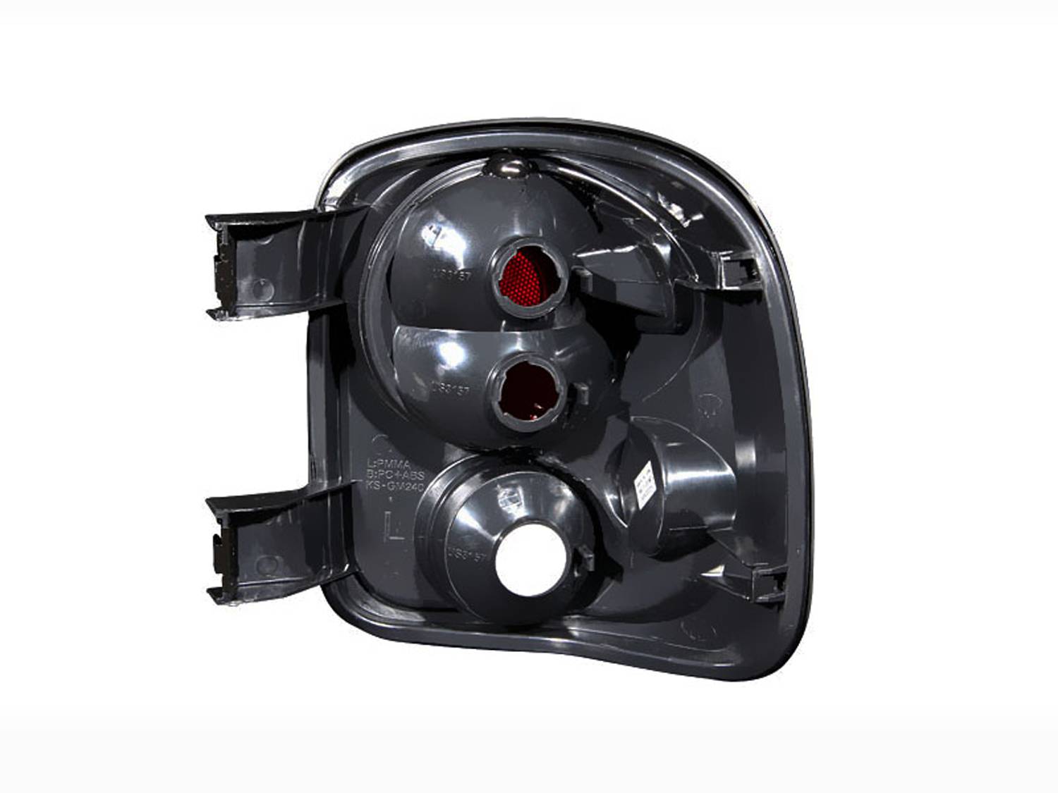 CHEVY SILVERADO / GMC SIERRA STEPSIDE 99-04 TAIL LIGHTS CHROME SMOKE LENS