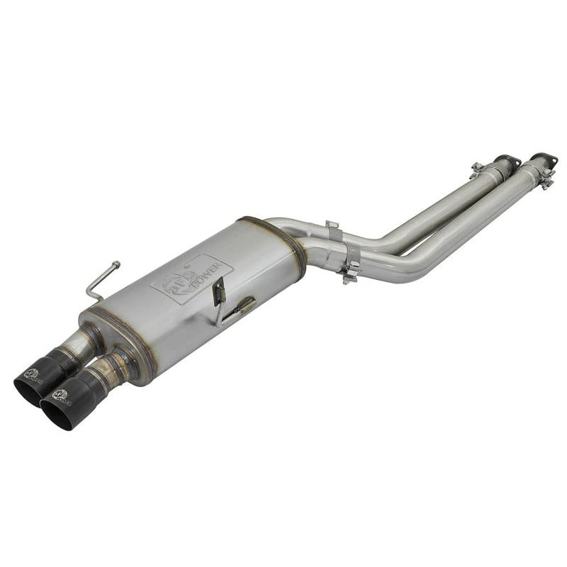 aFe MACHForce XP Exhausts 2.5in SS Cat-Back w/ Black Tips 96-99 BMW M3 L6 3.2L-SR1 Performance
