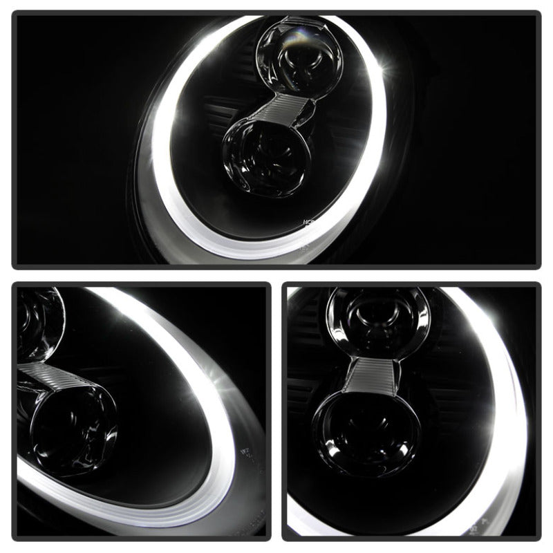 Spyder Porsche 911 05-09 Projector Headlights Xenon/HID Model- DRL LED Blk PRO-YD-P99705-HID-DRL-BK-SR1 Performance