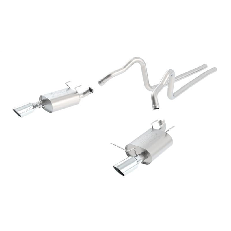 Borla 11-12 Ford Mustang 3.7L AT/MT RWD 2dr ATAK SS Catback Exhaust-SR1 Performance