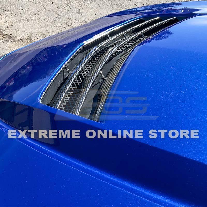 2016-Present Cadillac CTS-V Carbon Fiber Hood Vent - Extreme Online Store