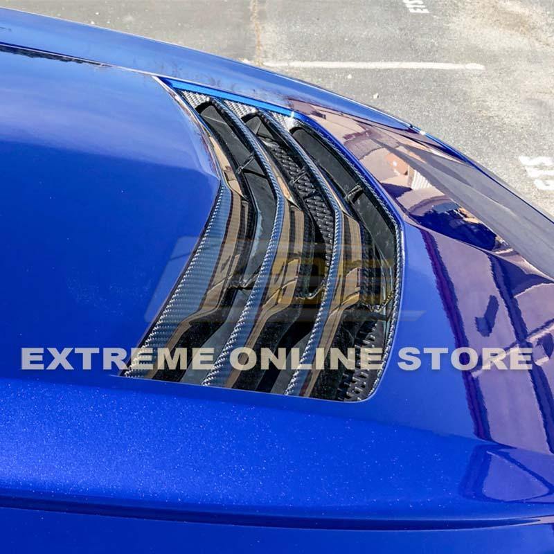 2016-Present Cadillac CTS-V Carbon Fiber Hood Vent - Extreme Online Store