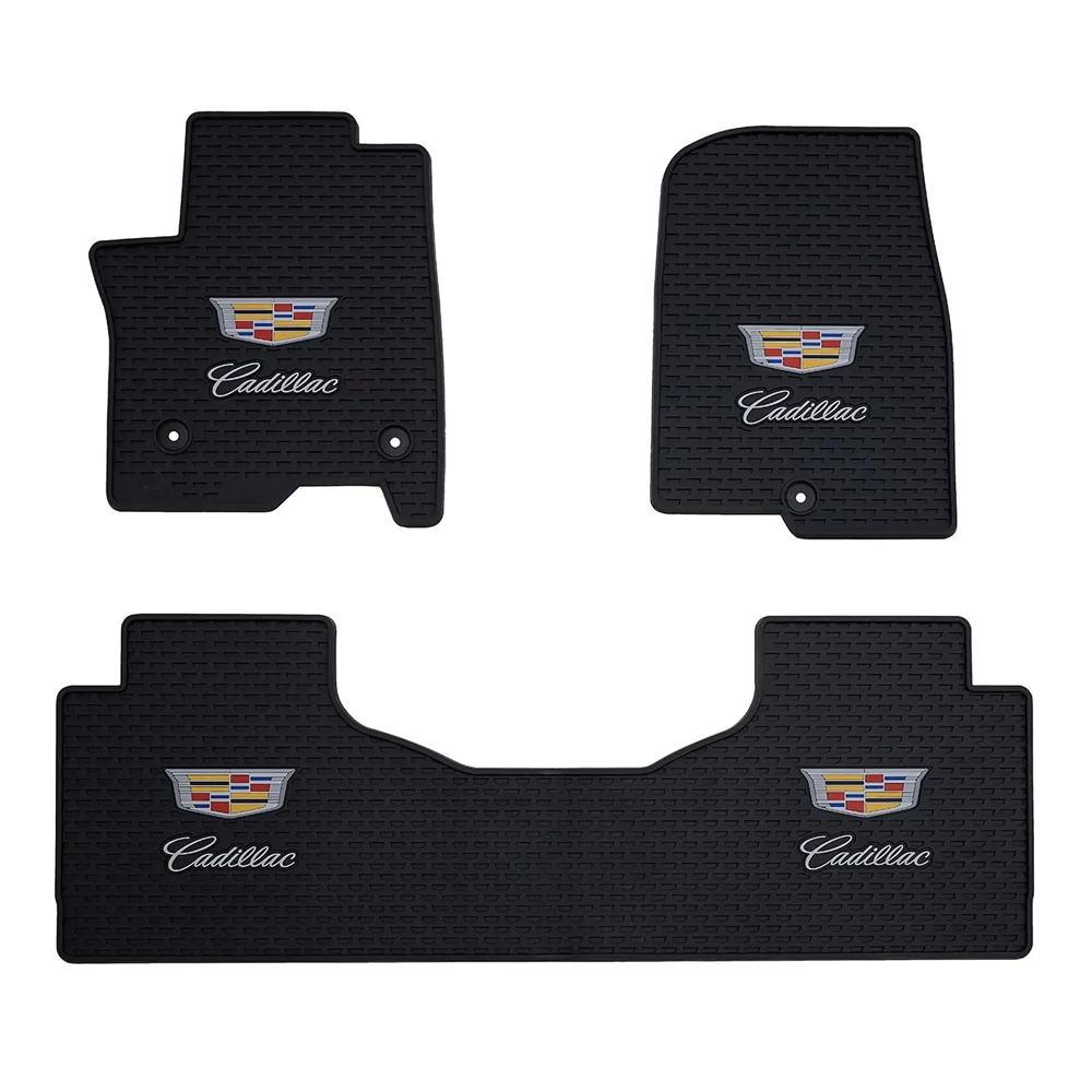 Lloyd Mats Custom-Fit All-Weather Signature Rubber Mats for Cadillac Escalade 2021-On