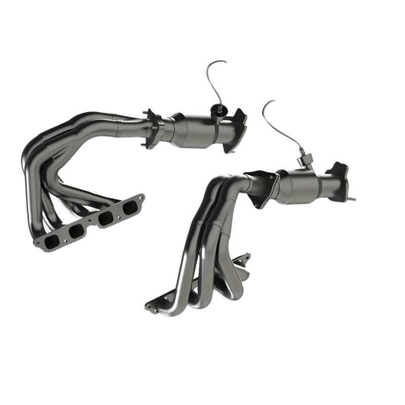 Kooks 22+ Chevrolet C8 Corvette Z06 LT6 1-7/8in. x 2in. SS Tri-Y Headers w/ GREEN Cats-SR1 Performance