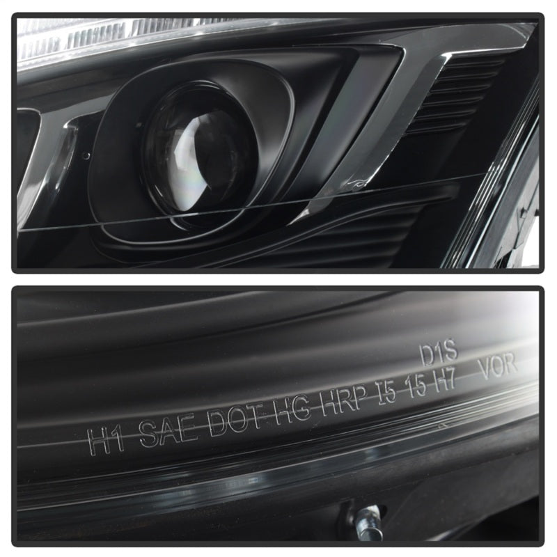 Spyder Mercedes W221 S Class 07-09 Headlights - HID Model Only - Black PRO-YD-MBW22107-HID-DRL-BK-SR1 Performance