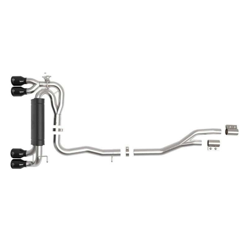 aFe MACHForce XP Exhausts Cat-Back SS 19-21 BMW M2 Competition L6-3.0L w/Black Tips-SR1 Performance