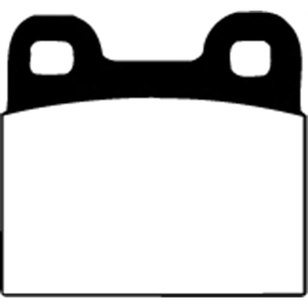 EBC Redstuff Ceramic Low Dust Brake Pads for Saab 900 (Part Number DP3105C)