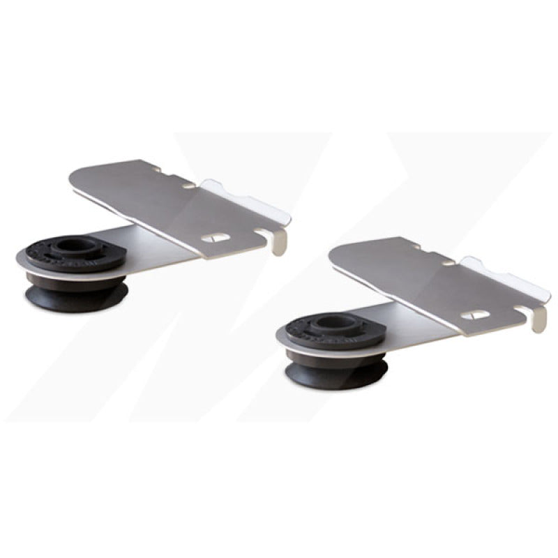 Mishimoto 97-04 Ford Mustang Aluminum Radiator Stay Set * Replacement Upper Radiator Brackets for Improved Flex and Durability