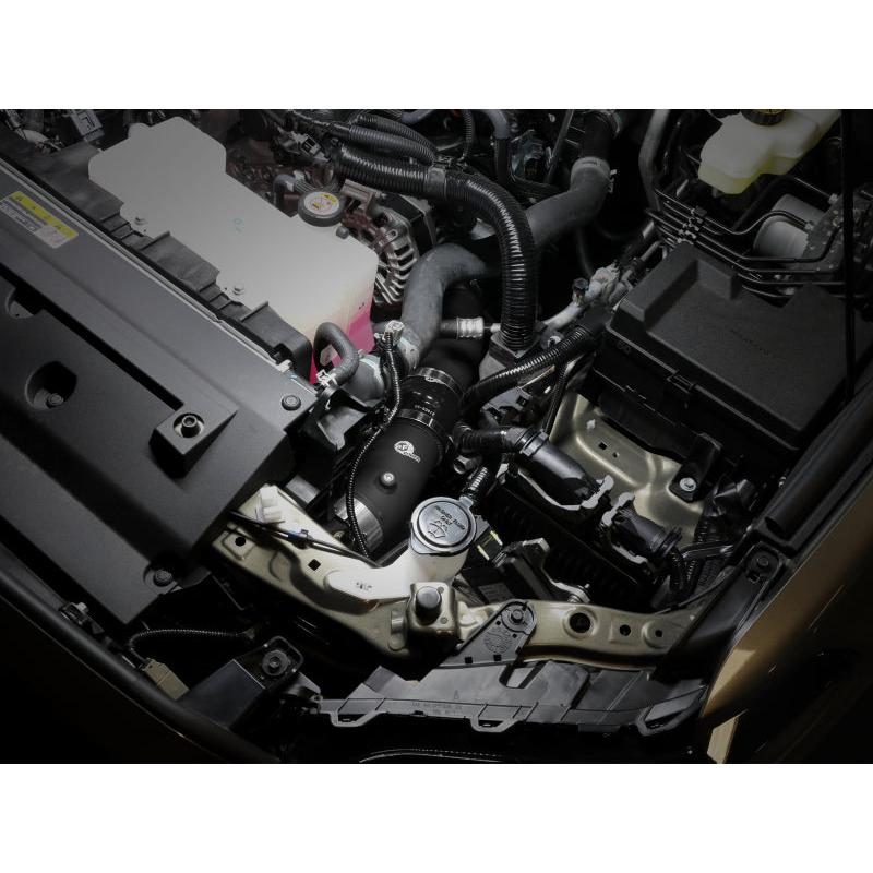 aFe 2024+ Toyota Tacoma BladeRunner 2.5in & 3in Aluminum Hot & Cold Charge Pipe Kit - Black-SR1 Performance