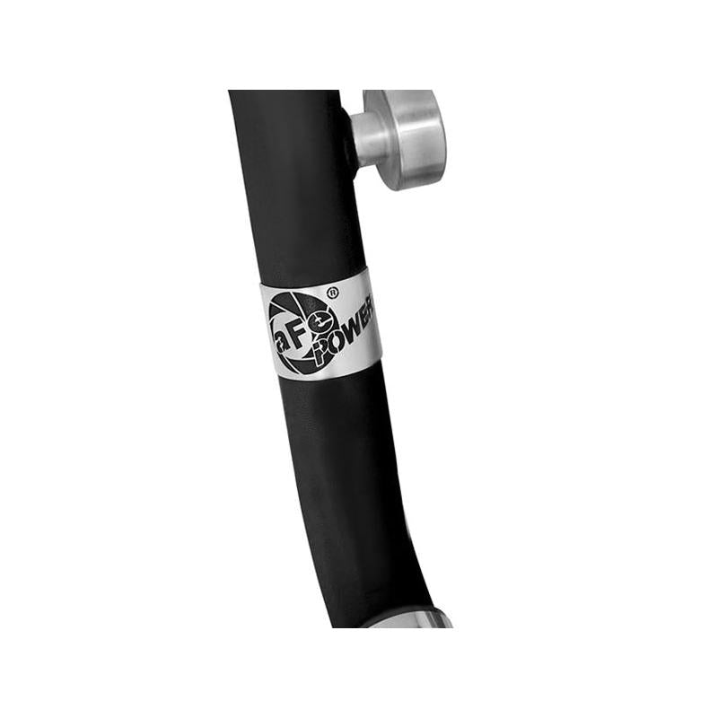 aFe BladeRunner Intercooler Tubes Black Hot/Cold Side for 15-16 Ford Mustang EcoBoost I4-2.3L (t)-SR1 Performance