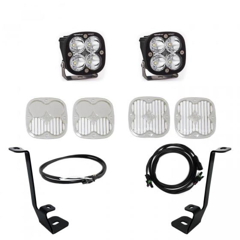 Baja Designs 2021+ Ford F150 A Pillar Kit Squadron Sport Spot with Upfitter-SR1 Performance