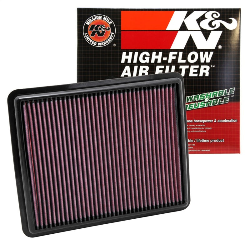 K&N Replacement Air Filter 10-12 Hyundai Santa Fe/Kia Sorrento / 11-12 Hyundai Sonata/Kia Optima-SR1 Performance