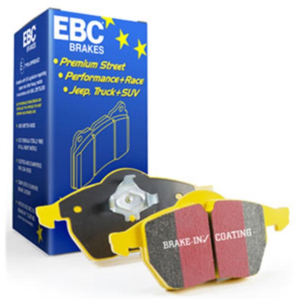 EBC Yellowstuff Front Brake Pads for 1988-1990 Pontiac Fiero and LeMans – Part Number DP4325R