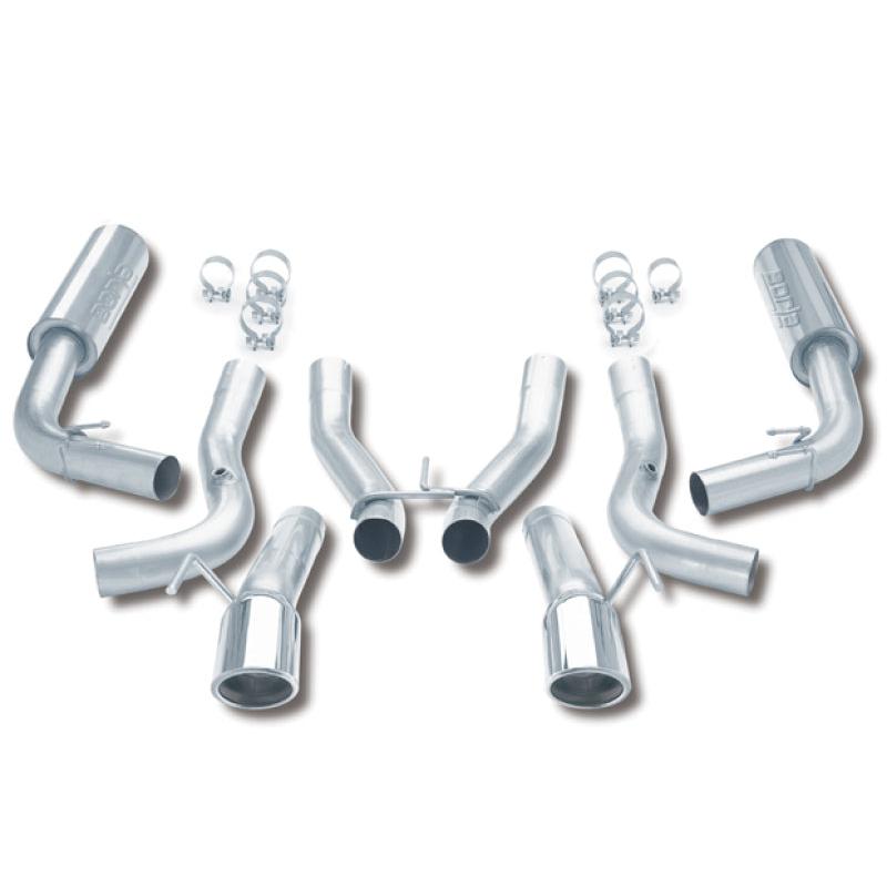 Borla 96-02 Viper GTS/R/T-10 Coupe/Convertible 2dr w/ 2.5in Inlets SS Catback Exhaust System-SR1 Performance