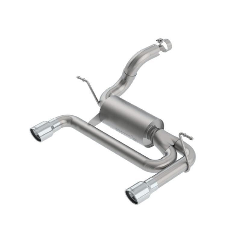 Borla 2018 Jeep Wrangler JL/JLU 3.6L 2DR/4DR ATAK SS Axle Back Exhaust w/3.5in Tips-SR1 Performance