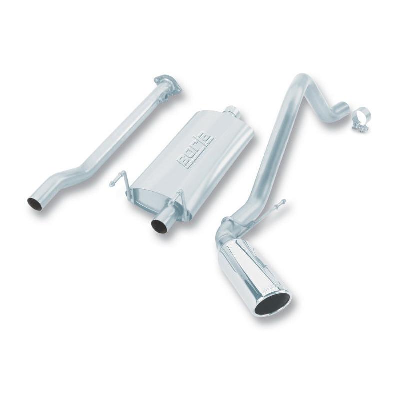 Borla 00-04 Toyota Tacoma Pre-Runner 3.4L V6 4WD 2Dr EC/SB SS Catback Truck Side Exit Exhaust-SR1 Performance