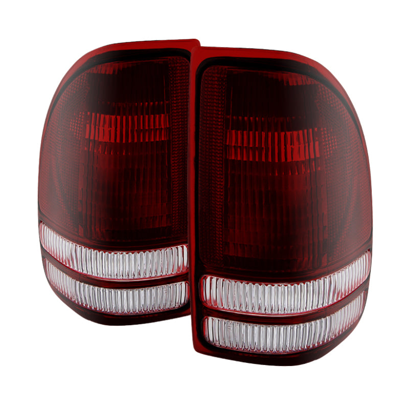 Xtune Dodge Dakota 1997-2004 OEM Style Tail Lights -Red Smoked ALT-JH-DDAK97-OE-RSM-SR1 Performance