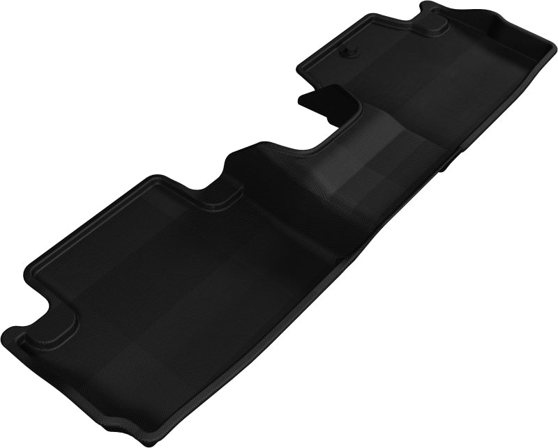 3D MAXpider 2013-2017 Honda Accord Coupe Kagu 2nd Row Floormats - Black-SR1 Performance