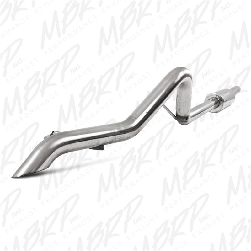 MBRP 2007-2009 Jeep Wrangler (JK) 3.8L V6 4 dr Off-Road Tail Pipe Muffler before Axle-SR1 Performance