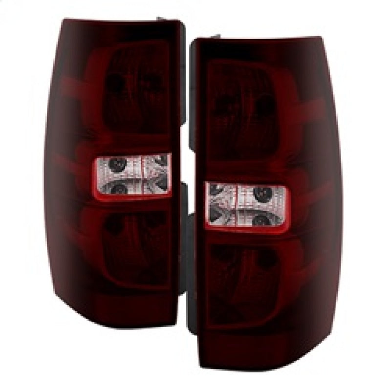 Xtune Chevy Suburban 07-13 OEM Style Tail Lights Red Smoked ALT-JH-CSUB07-OE-RSM-SR1 Performance