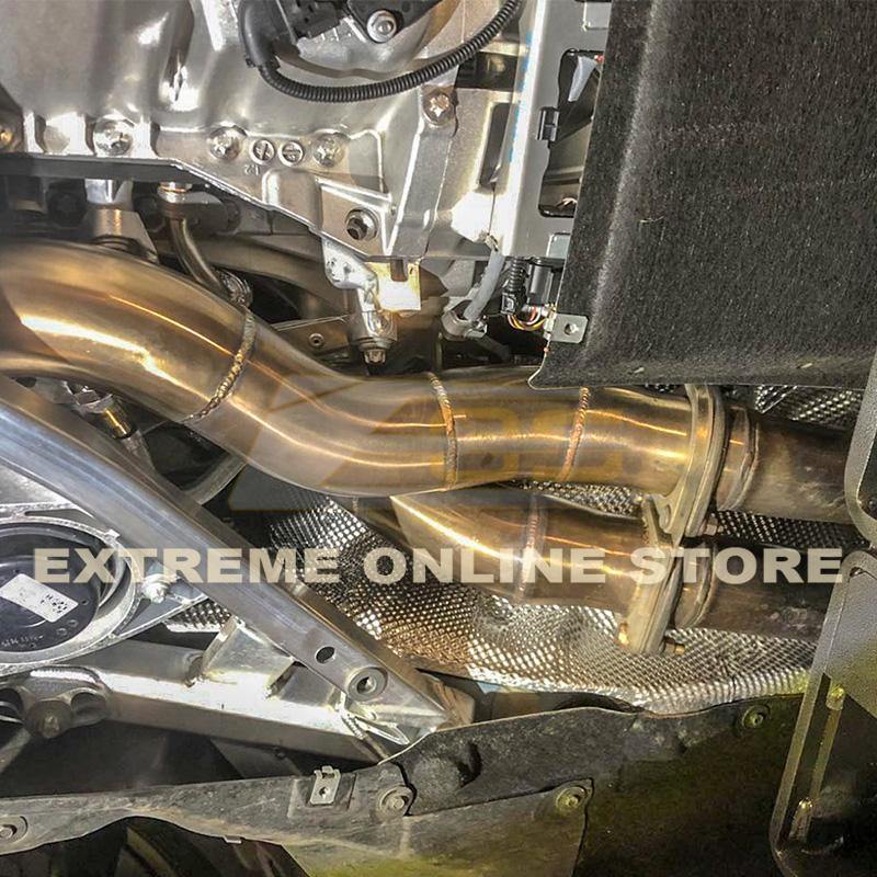2014-Up M4 / M3 / M2 Competition S55 Engine Race Cat Down Pipes - Extreme Online Store
