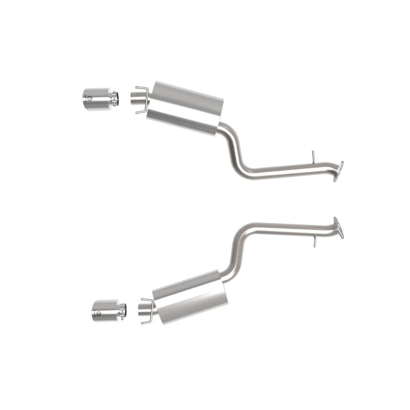 aFe Lexus IS350 14-22 V6-3.5L Takeda Axle-Back Exhaust System- Polished Tip-SR1 Performance