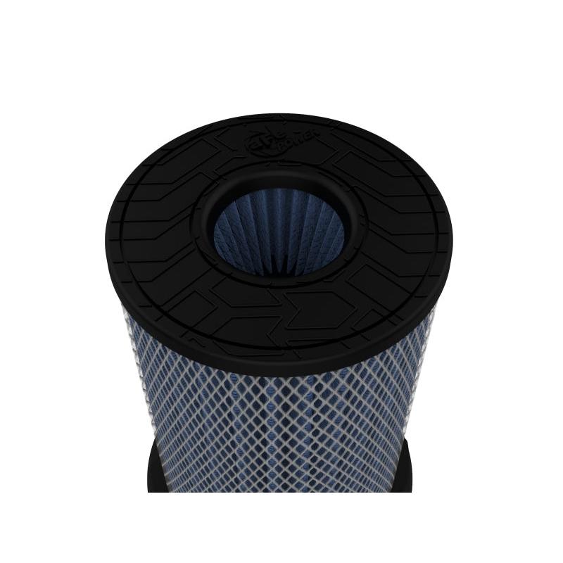 aFe MagnumFLOW Air Filter - Pro 5R 2.5 Inlet x 4.5in B x 4.5in T x 7in H (Inv)-SR1 Performance