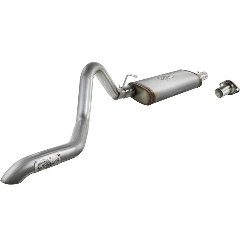 aFe MACHForce XP Exhausts Cat-Back SS-409 EXH CB Jeep Cherokee XJ 91-01 I6-4.0L HT - 2.5 In.-SR1 Performance