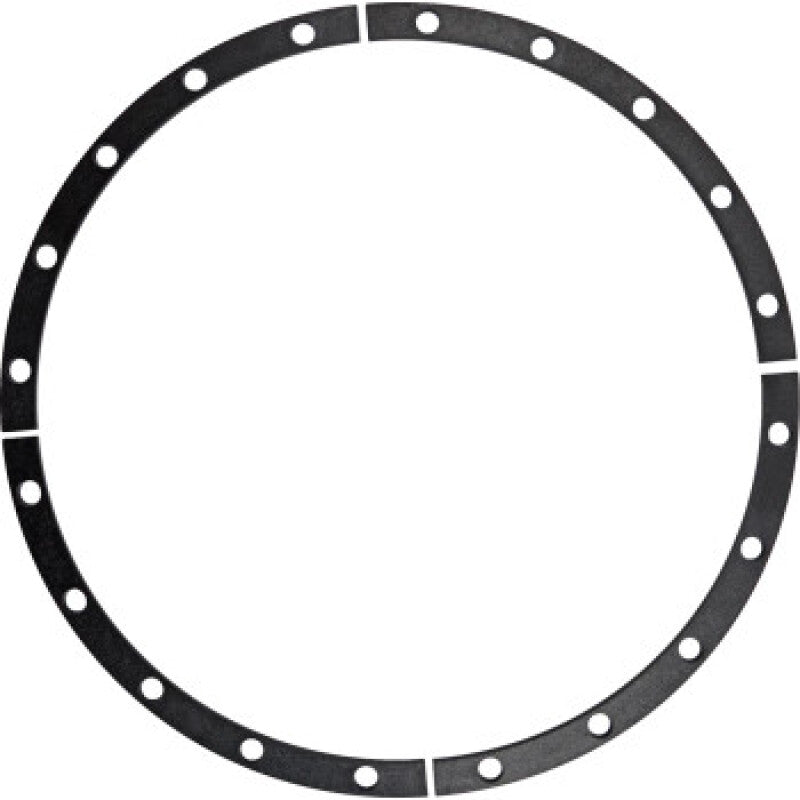 Raceline Beadlock Ring Spacer Kit for 15-Inch 20-Hole Wheels - Black, Set of 4