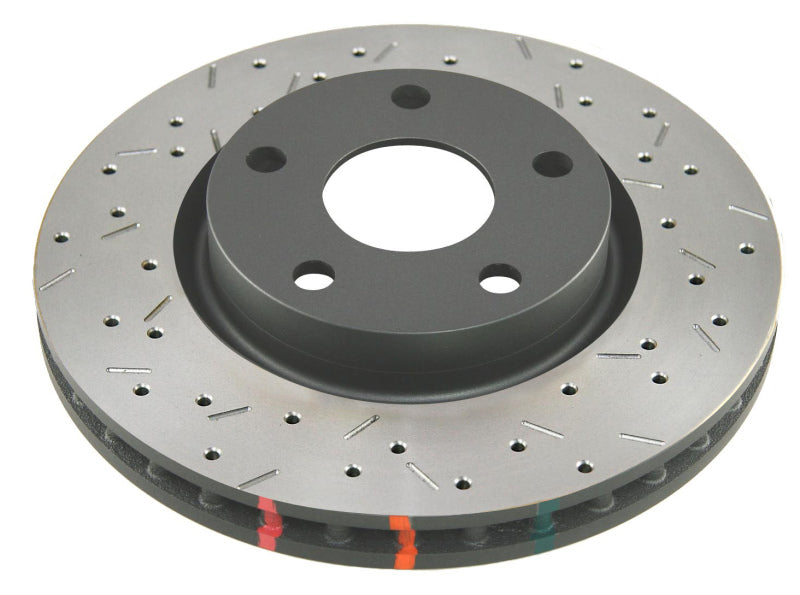 DBA 4000 Series XS Front Drilled & Slotted Rotor for 2015-2016 Ford Mustang EcoBoost/GT – Part Number DBA42164BLKXS