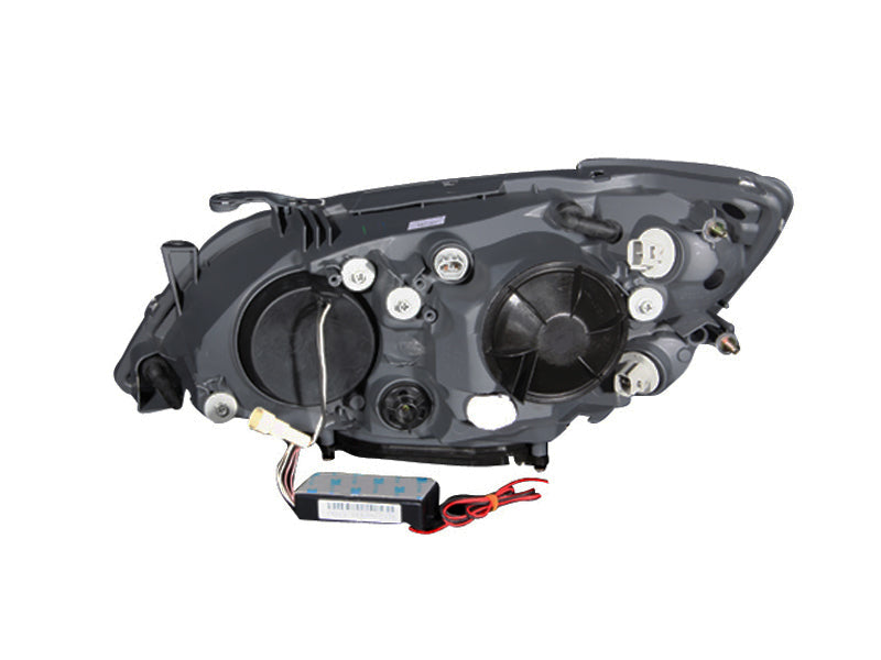 ANZO 2001-2005 Lexus Is300 Projector Headlights w/ Halo Black-SR1 Performance