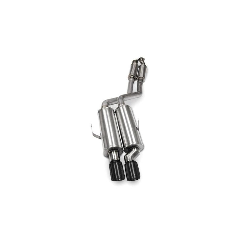 Corsa 1992-1999 BMW 325i/is Coupe E36 Black Sport Cat-Back Exhaust-SR1 Performance