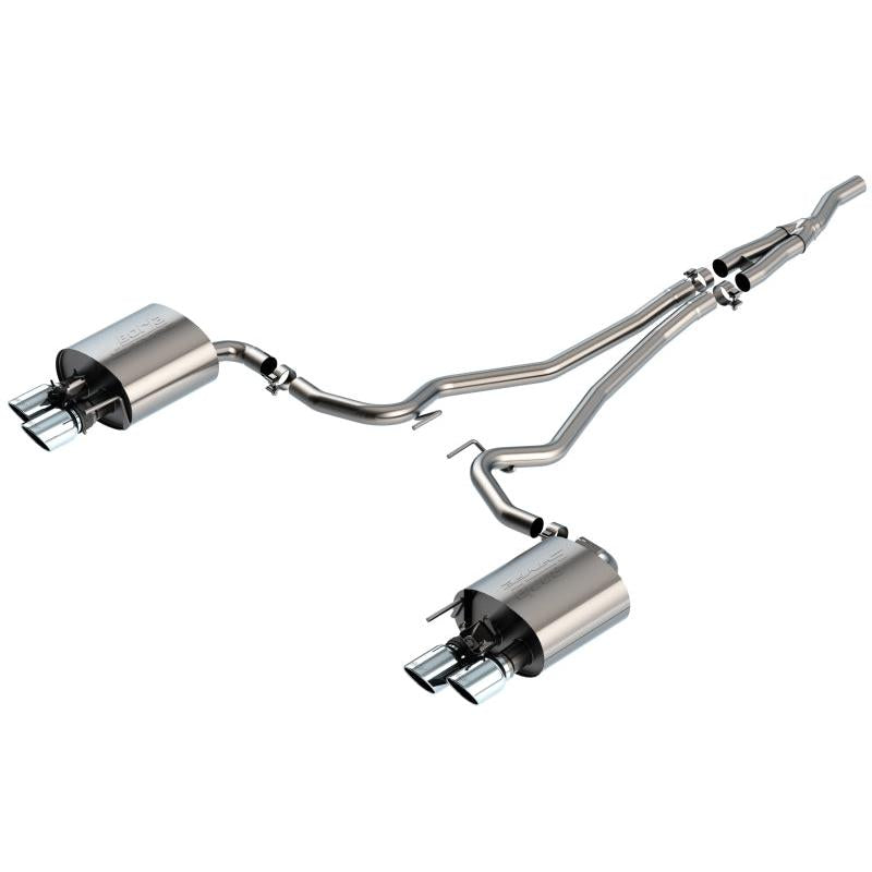 Borla 19-20 Ford Mustang Ecoboost 2.3L 2.25in S-type Exhaust w/ Valves-SR1 Performance