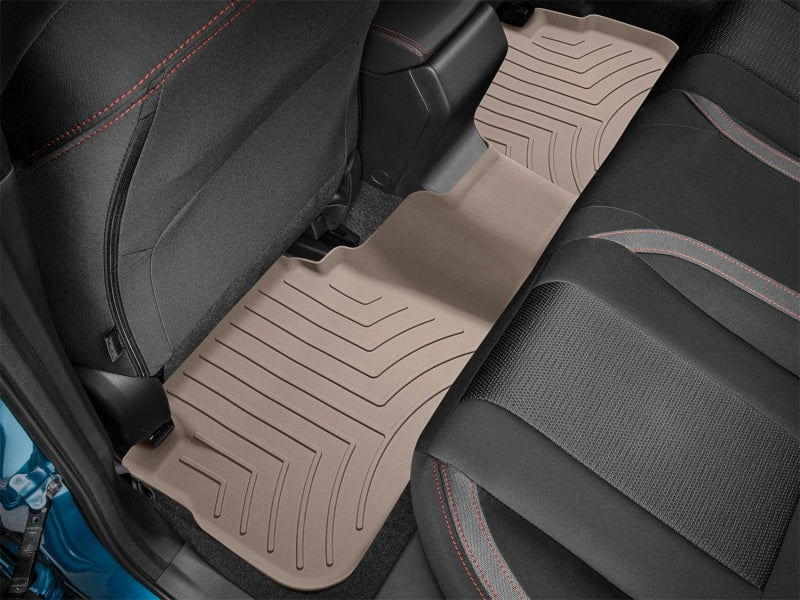 WeatherTech FloorLiner HP Rear for 2018+ Subaru Crosstrek in Tan – Custom Fit and All-Weather Protection